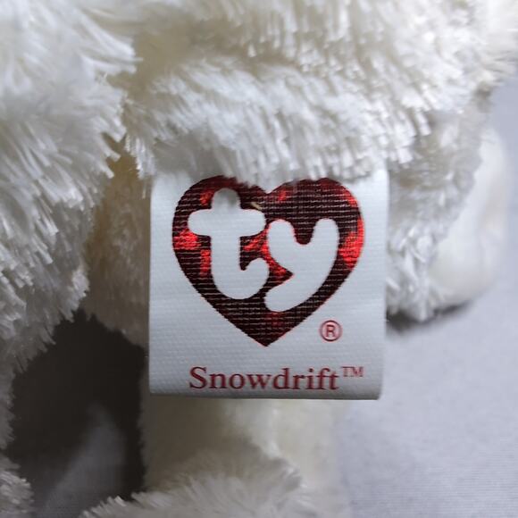 Ty Beanie Babies Snowdrift Bear Toboggan Penguin 2003 Christmas w/tags - Picture 10 of 16